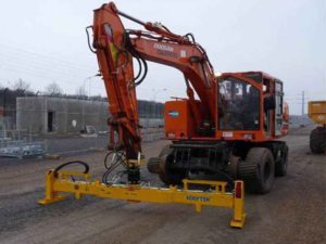 Palonnier à rail télescopique