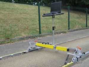 UOtrack measuring equipment