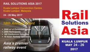 Rail Solutions ASIA 2017 Malaysia