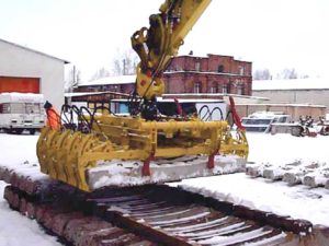 levage traverses ferroviaires ptt500 en hivers