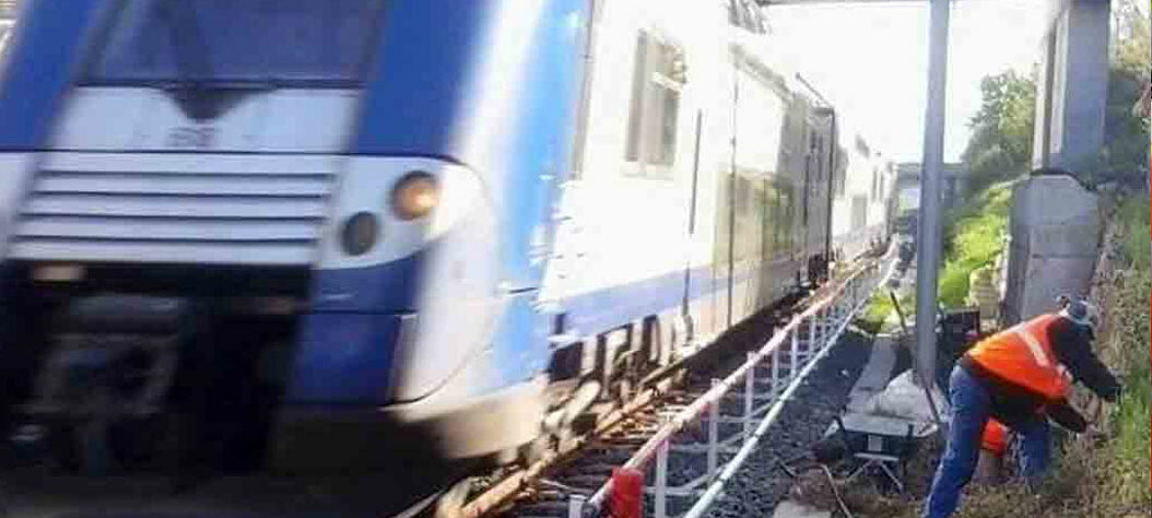 passage motrice proximite chantier ferroviaire